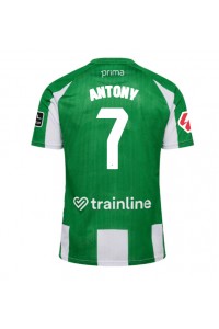 Real Betis Antony #7 Jalkapallovaatteet Kotipaita 2025-26 Lyhythihainen